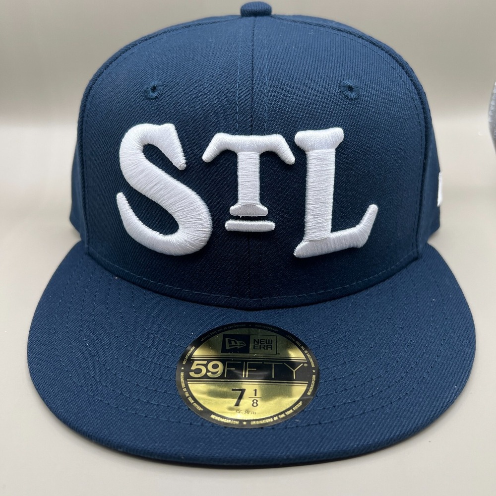 St Louis Cardinals Hat Adult 7 1/8 New Era 59Fifty Rickwood Classic Negro League